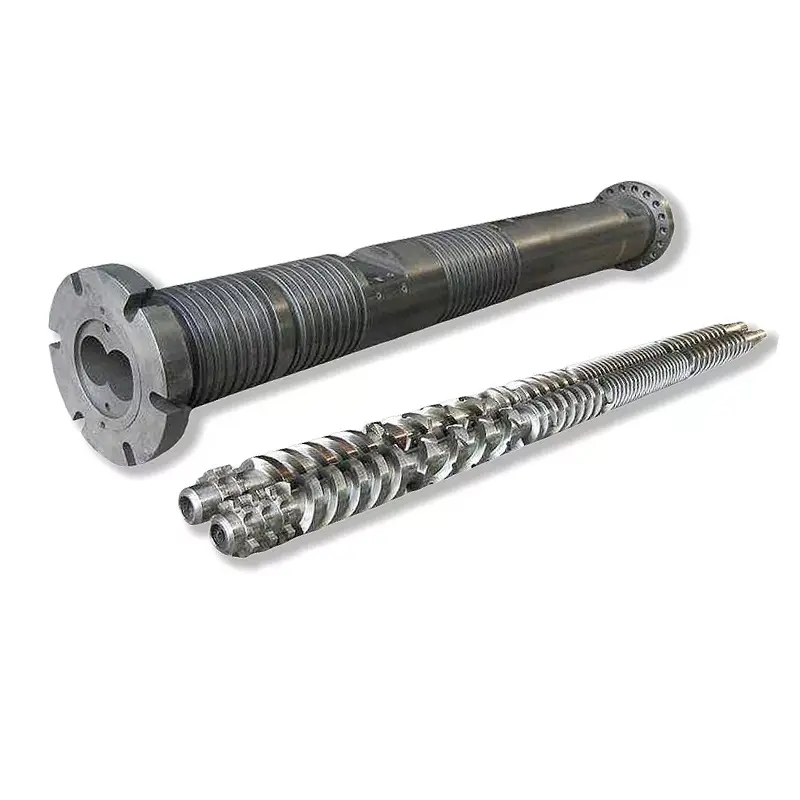 PVC Pipe Parallell Skrue Barrel PVC Pipe Parallell Skrue Barrel