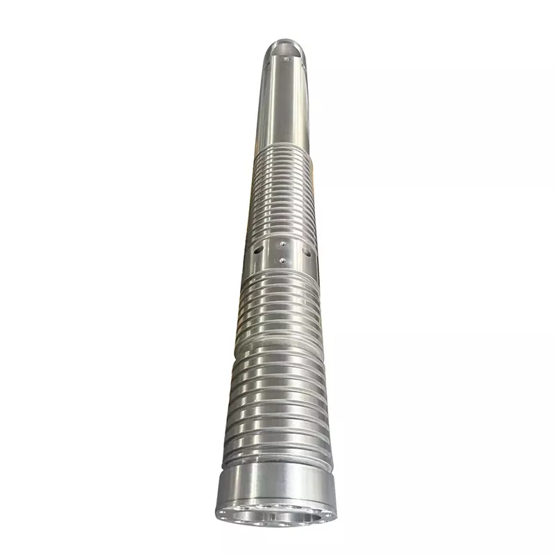 Non-Intermeshing Parallel Twin Screw Barrel