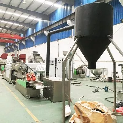 Enkelskrue pelletiseringslinje